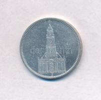 Német Harmadik Birodalom 1934J 5M Ag "Náci hatalom első évfordulója" T:2
German Third Rei...