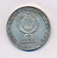1974. 100Ft Ag "25 éves a KGST" T:BU patina
Adamo EM43