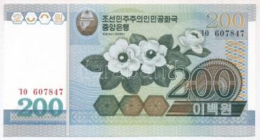 Észak-Korea 2005. 200W T:I North Korea 2005. 200 Won C:UNC