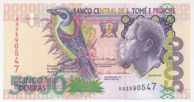 Sao Tomé és Principé 2004. 5000D T:I-  Saint Thomas & Prince Islands 2004. 5000 Dobras C:AU