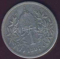 Ausztria 1897. 1Kr Ag T:3 R!