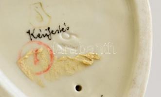 Drasche baltás fiú, kézzel festett, jelzett, hibátlan, m:15 cm