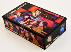 Pall Mall fém doboz, kopásnyomokkal, 29x18x8,5 cm