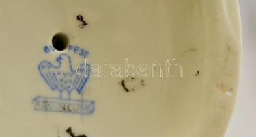 Aquincumi őszapó, kézzel festett, hibátlan, jelzett, m:15 cm