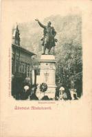 Miskolc, Kossuth szobor. Lővy József Fia kiadása