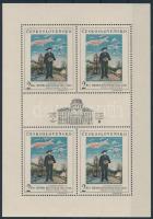 International Stamp Exhibition, Prague mini sheet, Nemzetközi bélyegkiállítás, Prága kisív