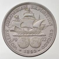 Amerikai Egyesült Államok 1893. 1/2$ Ag "Kolombusz Kristóf" T:2
USA 1893. 1/2 Dollar Ag &...