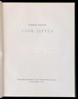 Farkas Zoltán: Csók István. Bp., 1957, Képzőművészeti Alap Kiadóvállalata. Félvászon kötésben, jó ál...