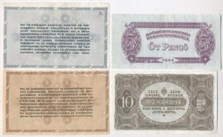 9db-os vegyes pengő és adópengő bankjegy tétel T:III,III-