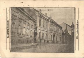 Szatmárnémeti, Satu Mare; Református leánygimnázium / girls grammar school + 1940 Szatmárnémeti visszatért So. Stpl. (EK)