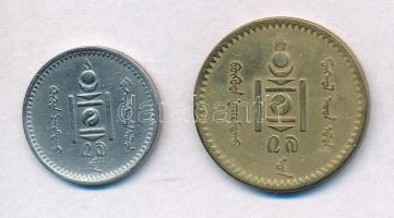 Mongólia 1925. 20m Ag + 1937. 5m Al-Br T:2,2-
Mongolia 1925. 20 Mongo Ag + 1937. 5 Mongo Al-Br C:XF...