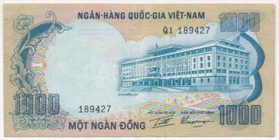 Dél-Vietnám 1972. 1000D T:III South Viet Nam 1972. 1000 Dong CF