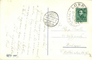 Losonc, Lucenec; Csónakázó tó, pavilon. Lichtig 19627. / rowing lake and pavilion + 1938 Losonc viss...