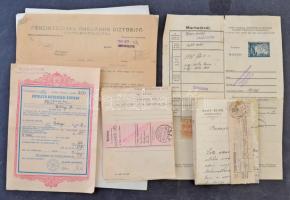 125 db MODERN képeslap a világ minden részéről 1930-tól + szerződések, számlák és iratok / 125 moder...