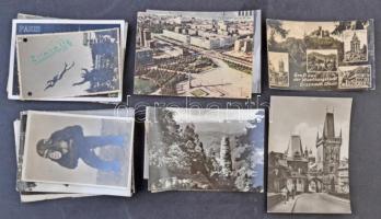 125 db MODERN képeslap a világ minden részéről 1930-tól + szerződések, számlák és iratok / 125 moder...