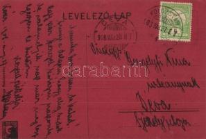 1908 Lady. Hungarian art postcard. Letter from  the artist s: Ferenczy Gyula (EK)