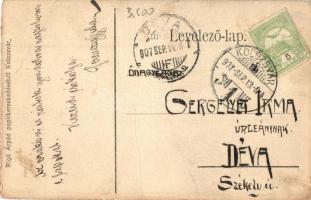 1907 Hungarian art postcard. Letter from  the artist s: Ferenczy Gyula (fa)