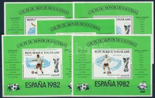 Labdarúgó VB 1982 blokk sor, Football World Cup 1982 blockset