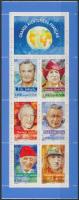 Kalandorok bélyegfüzet, Adventurers stamp booklet