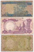 Vegyes 6db-os nigériai és biafrai bankjegy tétel, különböző darabokkal T:I-III
6pcs of various Nige...