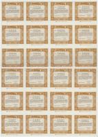 1992. "Kontrax Irodtechnika Részvénytársaság" részvénye 1000Ft-ról, szelvényekkel (2x) + 1...