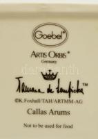 Goebel tálka, matricás, jelzett, hibátlan, eredeti dobozában, 8,5×8,5 cm