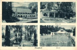 Kács-fürdő (Kács-Tapolca); 2 db régi képeslap / 2 pre-1945 postcards