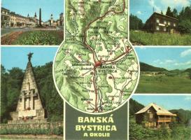 16 db MODERN térképes motívumlap / 16 modern map motive postcards