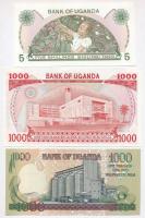 7db különböző bankjegy afrikai országokból, közte Gambia, Sierra Leone, Uganda T:I
7pcs of differen...