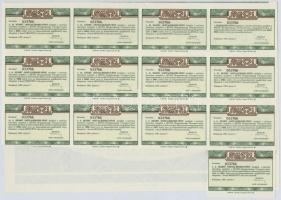 1990. "FOTEX Első Amerikai-Magyar Fotószolgáltatási Részvénytársaság" részvénye 100Ft-ról,...