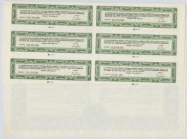 1990. "FOTEX Első Amerikai-Magyar Fotószolgáltatási Részvénytársaság" részvénye 100Ft-ról,...