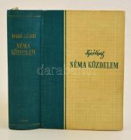 Nyírő József: Néma küzdelem. Bp., 1944, Révai. Kiadói félvászon kötés, jó állapotban.