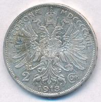 Ausztria 1913. 2K Ag "Ferenc József" T:1-
Austria 1913. 2 Corona Ag "Franz Joseph&qu...