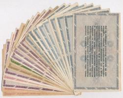 1946. 20db-os vegyes Adópengő tétel T:III,III-