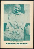 cca 1985 3 db meghívó Lacza Márta és Dékány Ágoston alkotóművészek kiállításaira, az egyik aláírt