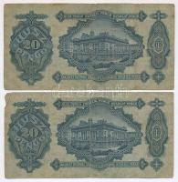 1930. 20P (2x) T:III-