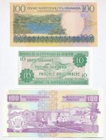Burundi 1988-2007. 10Fr-100Fr 5db különböző bankjegy + Ruanda 2003. 100Fr T:I
Burundi 1988-2007. 10...