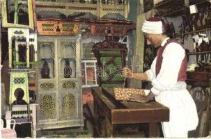 Menuisier arabe / Arab carpenter, folklore (sligthly wet)