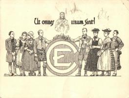 1935 Budapest, 9th Convention of the Worlds Christian Endeavour Union. Ut Omnes Unum Sint s: Biczó (EK)