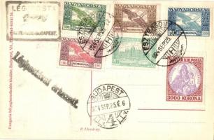 1924 Budapest, I. Magyar Filatelista nap / 1st Hungarian Philatelist Day, So. Stpl s: Lehnert