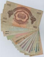 1944. "A Vöröshadsereg Parancsnoksága" 22db-os pengő bankjegy tétel, 1-2-5-10-20-50-100P-ő...