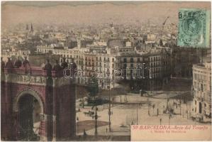 Barcelona, Arco de Triunfo / triumphal arch, TCV card (EK)