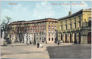 Madrid, Plaza de Oriente, Teatro Real / square, theatre