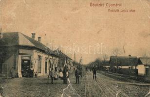 Gyoma, Kossuth Lajos utca, üzlet. W.L. 1435. (r)