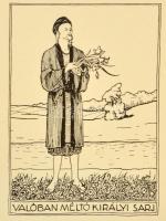 Blaskó Mária: Királyi Sarj. Elbeszélés Szent József korából. A borító és az illusztrációk Mosdóssy I...