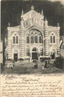 1903 Brassó, Kronstadt, Brasov; Izraelita templom, zsinagóga. Ciureu kiadása / Israelitischer Tempel / synagogue
