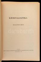 Kriminalisztika. Általános rész. Szerk.: Dr. Garamvölgyi Vilmos, Dr. Viski László. Bp.,1961, Belügym...