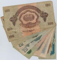 1944. 1P-100P (10x) "A Vörös Hadsereg Parancsnoksága" T:III,III-