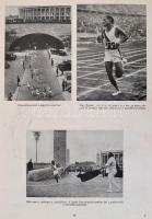 Pluhár István: A berlini olimpia. Bp., 1936, Marjay Frigyes. Megviselt, sérült vászonkötésben.gerinc...