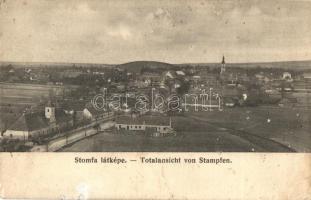 Stomfa, Stupava; látkép / panorama view (EK)